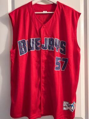 Toronto Blue Jays Shane Bieber 2026 Canada Day Giveaway Red Jersey - IN HAND